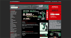Desktop Screenshot of hitachishop.cz