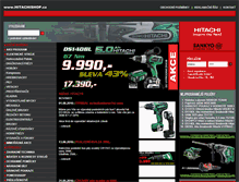 Tablet Screenshot of hitachishop.cz
